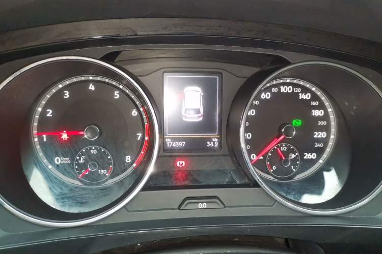 Used Volkswagen Tiguan L 2017 380TSI Automatic All-Wheel-Drive Flagship Edition Instrument Cluster