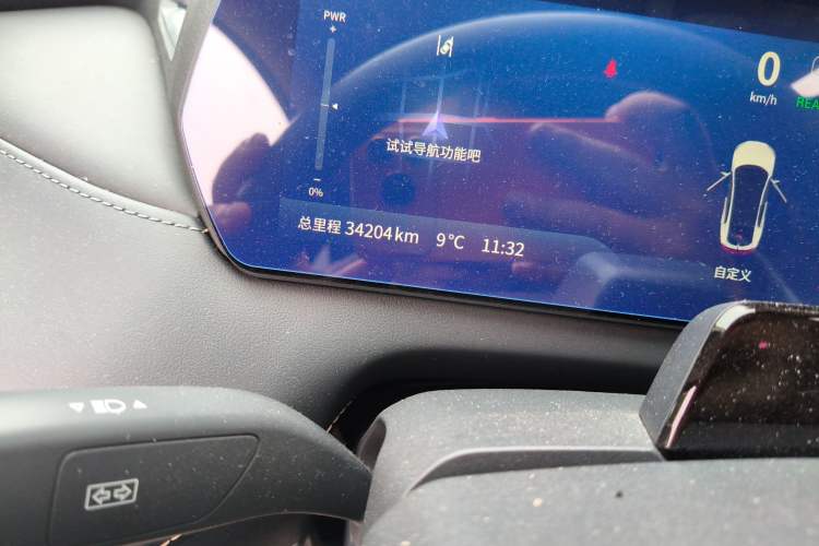 Used Deepal SL03 2022 1.5L 1200 Extended-Range Version Odometer Close Up