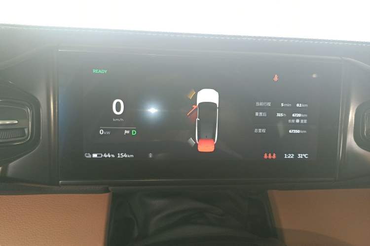 Used Nio ES8 2018 355 km Base Version 7-Seater Edition Instrument Cluster