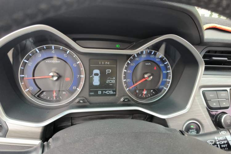 Used Geely Auto Vision X3 2017 1.5L Automatic Luxury Model Instrument Cluster