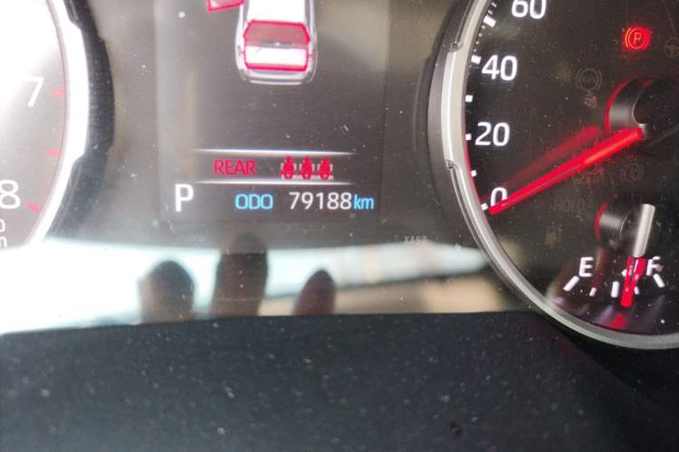 Used Toyota Wildlander 2022 2.0L CVT Two-Wheel Drive Luxury Edition Odometer Close Up