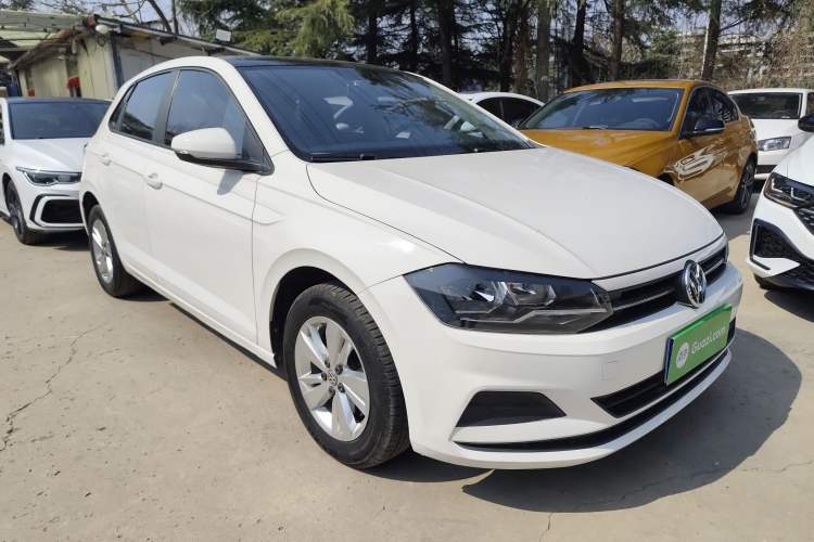Used Volkswagen Polo 2019 Plus 1.5L Automatic Panoramic Enjoyment Edition Front Right 45 Deg