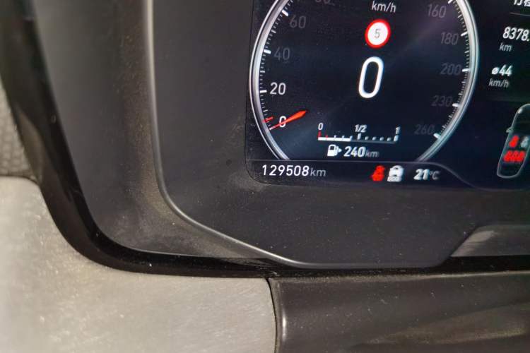 Used Lynk & Co 03 2020 1.5TD DCT JingPro Edition Odometer Close Up