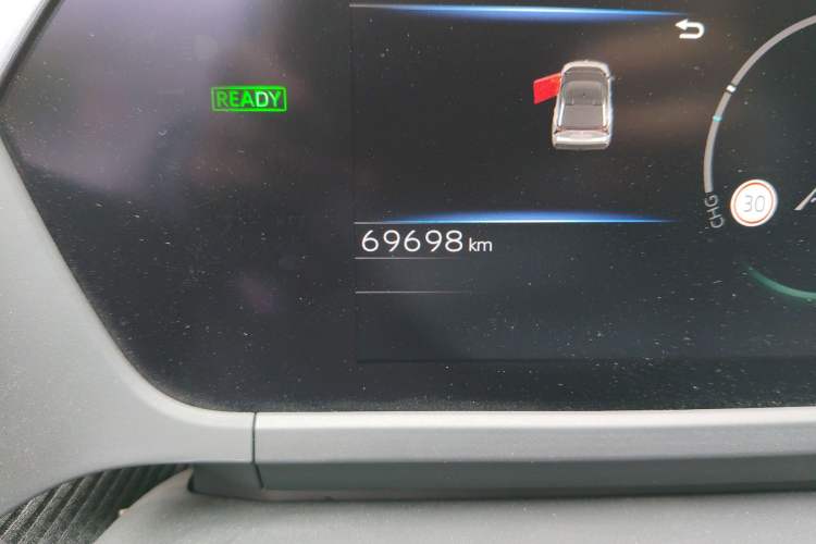 Used Toyota FAW bZ4X 2022 Two-Wheel-Drive Long-Range JOY Edition Odometer Close Up