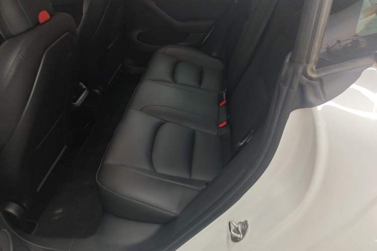Used Tesla Model 3 2021 Revised Performance Version with All-Wheel Drive 3D1 Left Rear Seat