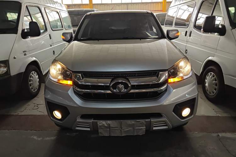 Used Great Wall Wingle 5 2021 2.0T Diesel 4x4 Elite Version with Long Cargo Bed China VI Emission Standard GW4D20M
