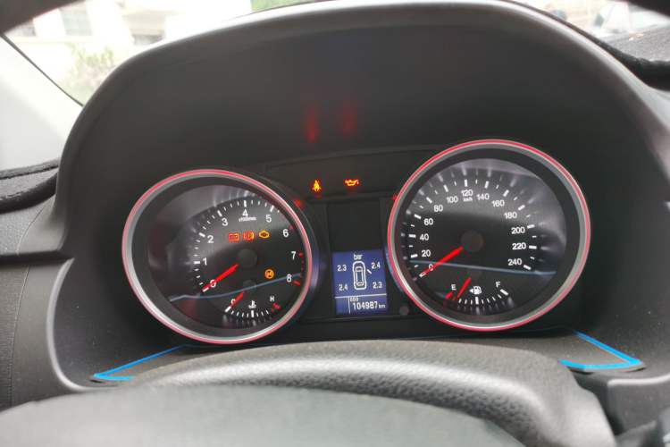 Used Haval H6 2017 Blue Label Sport Edition 1.5T Manual Two-Wheel Drive Elite Model Instrument Cluster