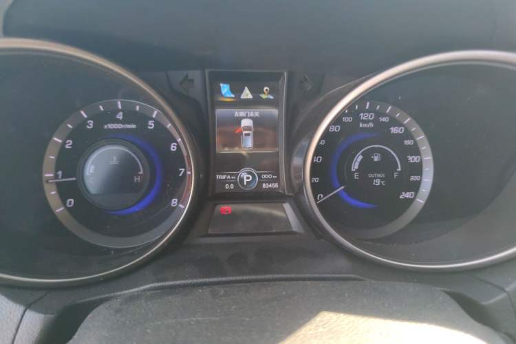 Used CHANGAN CS75 2016 1.8T Automatic Elite Model China V Standard Odometer Close Up