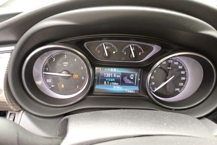 Used Buick Envision 2018 20T Two-Wheel-Drive Elite Model Instrument Cluster