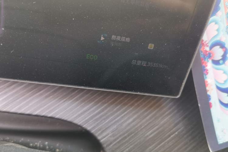 Used Chery Fengyun T9 2024 120 Long-Range Comfort Version 5 Seats Lithium Iron Phosphate Odometer Close Up