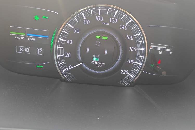 Used Honda Odyssey 2019 2.0L Rui·Smart Edition Odometer Close Up