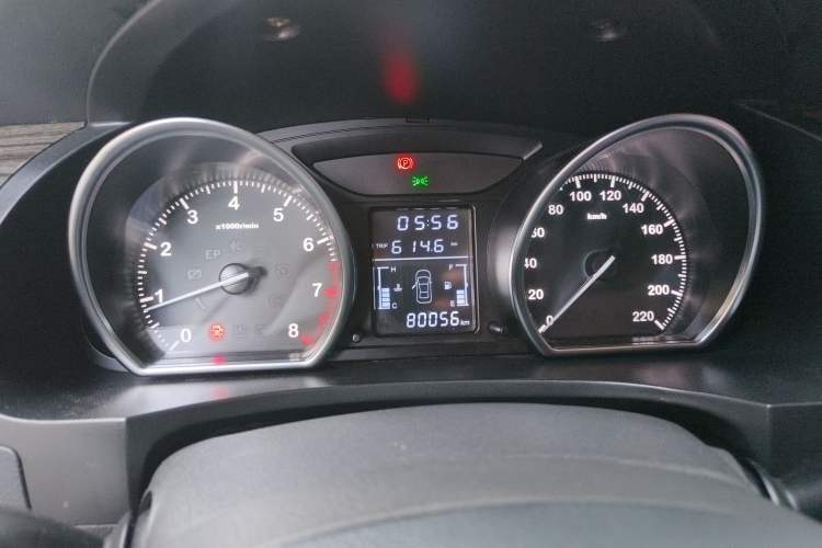 Used Zotye T600 2015 1.5T Manual Luxury Model Instrument Cluster