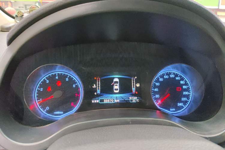 Used BYD Surui 2012 1.5L Manual Luxury Version Instrument Cluster