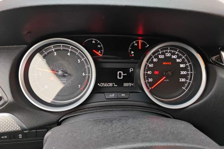 Used Peugeot 408 2019 360THP Automatic Luxury Edition China VI Standard Instrument Cluster