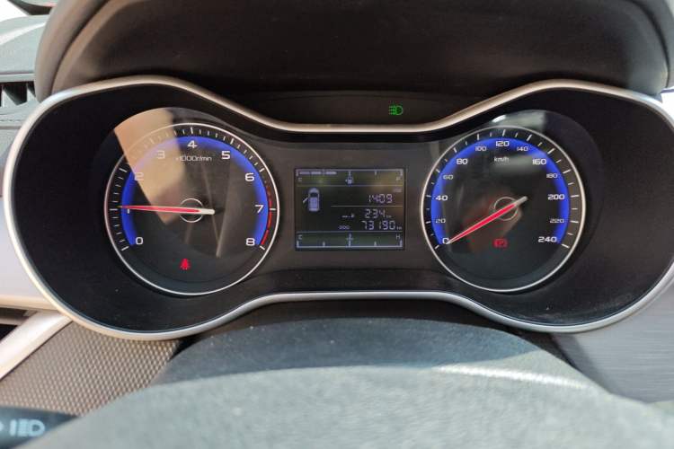 Used Geely Auto Vision 2020 1.5L Manual Asian Games Edition Odometer Close Up