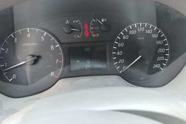 Used Nissan Sylphy 2012 1.6 XL CVT Luxury Edition Odometer Close Up