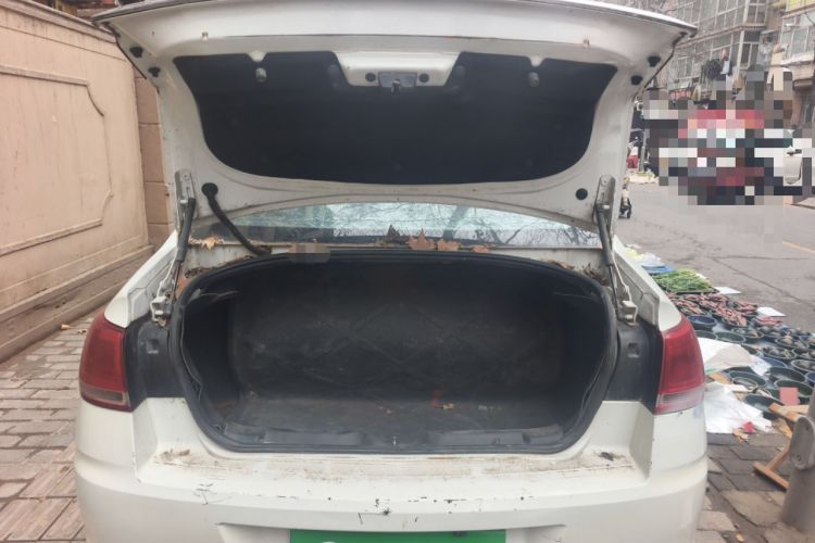 Used Citroen C-Quatre 2013 1.6L Manual Prestige CNG Model Trunk