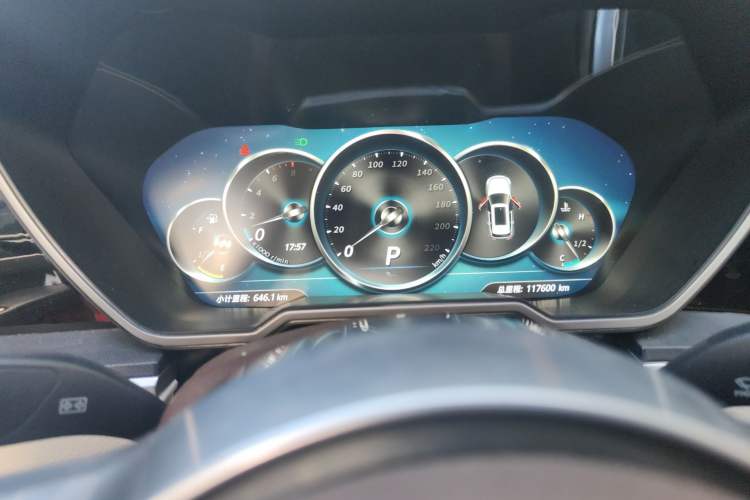 Used Zotye T700 2017 1.8T Dual-Clutch Prestige Model Instrument Cluster