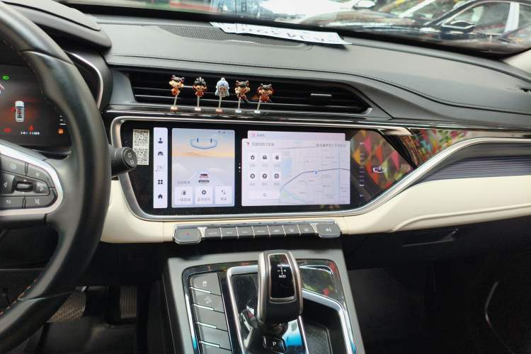 Used Geely Auto Emgrand X7 Sport 2022 Boyue X 1.8TD DCT Smart Model Audio And AC Panel