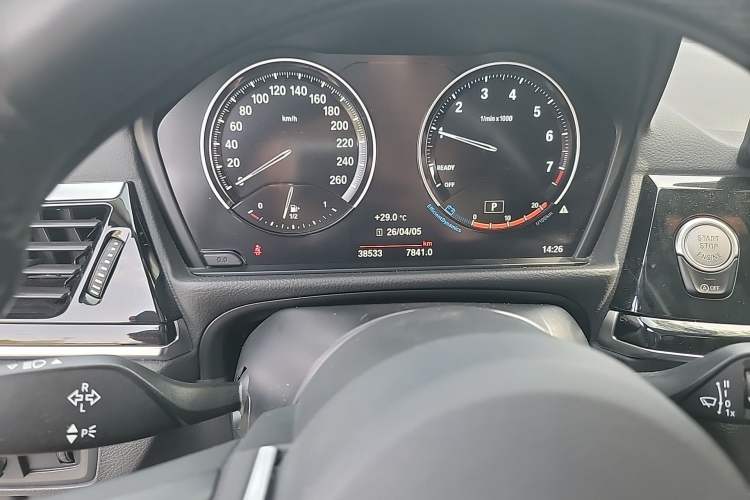 Used BMW 1 Series 2022 120i M Sport Night Edition Odometer Close Up