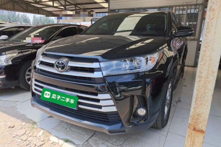 Used Toyota Highlander 2018 2.0T Four-Wheel Drive Luxury Edition 7 Seats China V Emission Standard