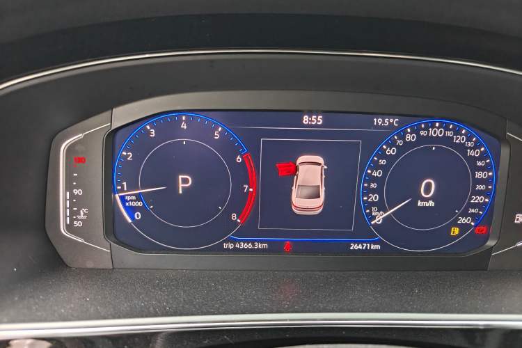 Used Volkswagen Passat 2025 Outstanding Model 330TSI Starry Elite Edition Instrument Cluster