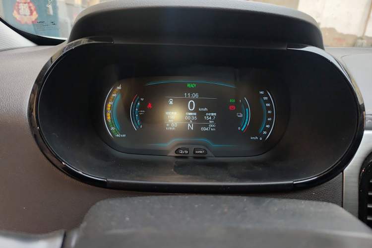 Used Chery Little Ant 2022 Updated Version Sweet Pink Edition Full-Sugar Version 30.6 kWh 30 kW 301 km Instrument Cluster