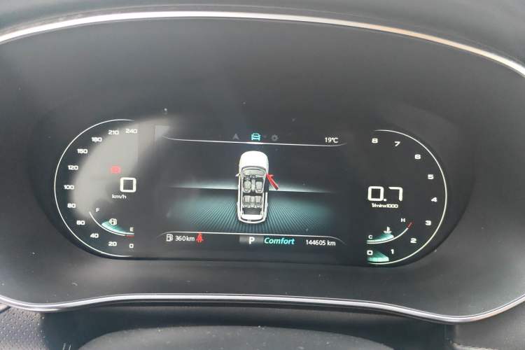 Used Roewe RX5 MAX 2019 300TGI Automatic Smart Cabin Luxury Edition Instrument Cluster