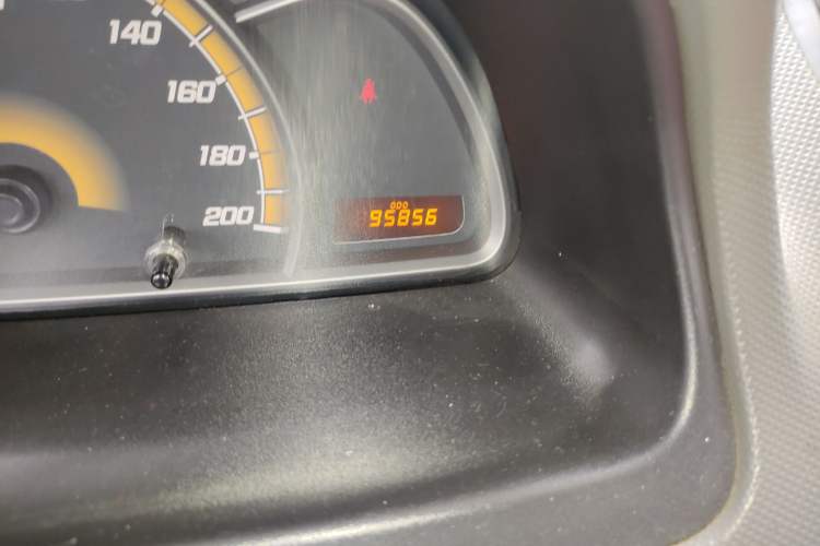 Used Chevrolet Sail 2013 Sedan 1.2L Manual Ideal Edition Odometer Close Up