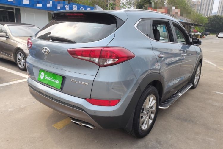Used Hyundai Tucson 2015 1.6T Dual-Clutch Two-Wheel-Drive Smart Model Rear Right 45 Deg