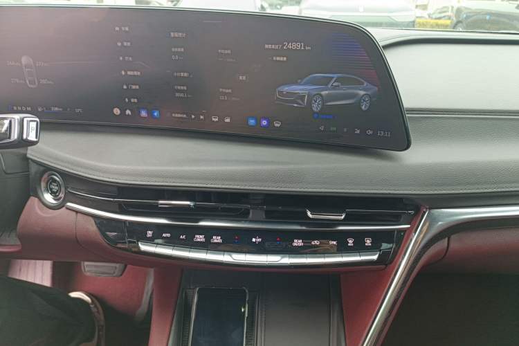Used Cadillac CT6 2023 28T Prestige Model Audio And AC Panel