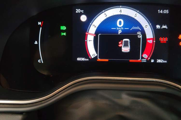 Used Toyota Avalon 2024 2.0L Ambition Edition Odometer Close Up