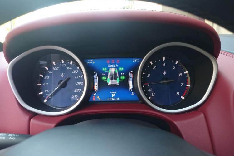 Used Maserati Ghibli 2019 3.0T Diamond Black Global Limited Edition China VI Standard Instrument Cluster