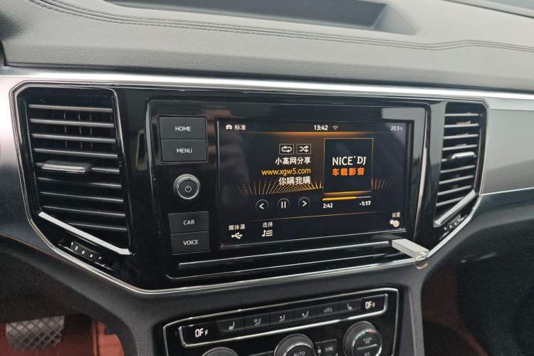 Used Volkswagen Teramont 2019 380TSI Four-Wheel Drive Luxury Version China VI Standard Audio And AC Panel