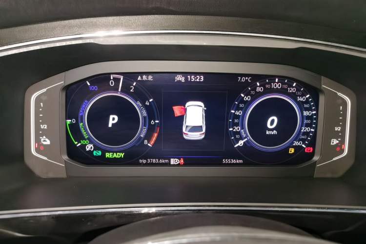 Used Volkswagen Tiguan L New Energy 2021 430 PHEV Plug-in Hybrid Flagship Edition Instrument Cluster