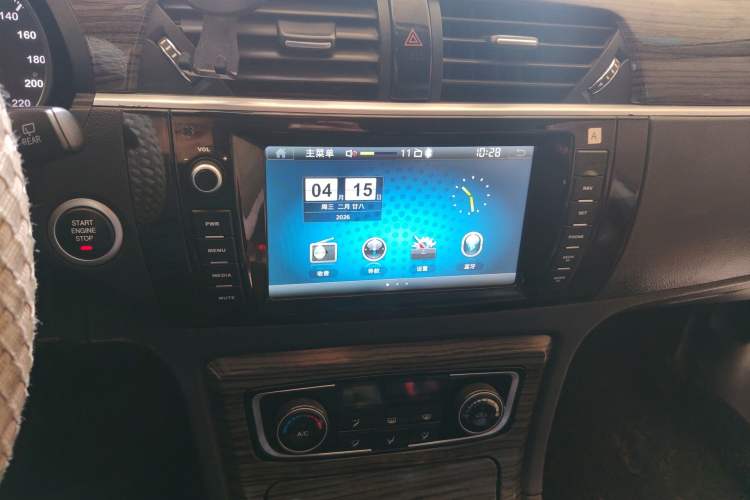 Used Zotye T600 2015 1.5T Manual Luxury Model Audio And AC Panel