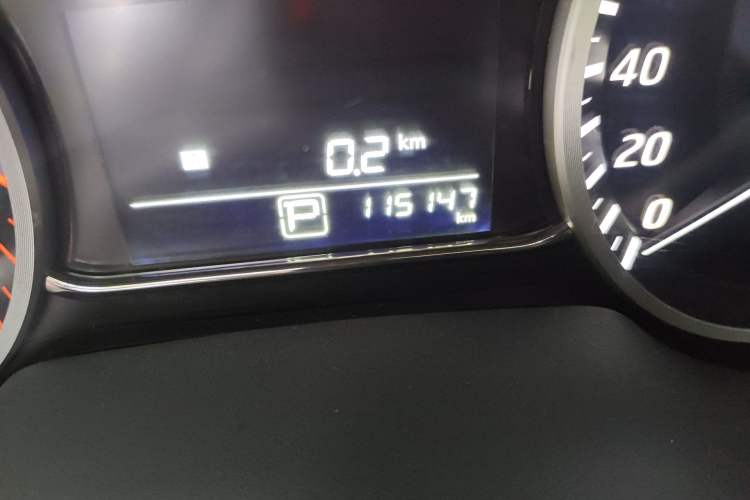 Used Nissan Sylphy 2019 Classic 1.6XL CVT Luxury Edition Odometer Close Up