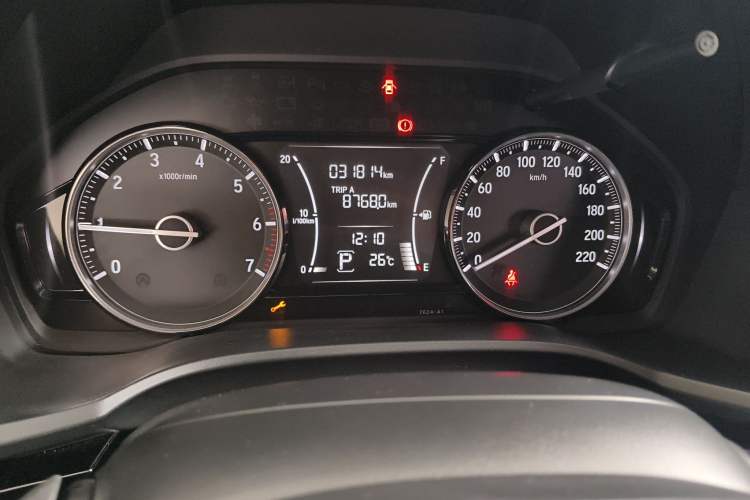 Used Honda Crider 2019 180 Turbo CVT Comfort Version China VI Odometer Close Up