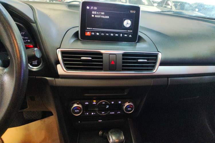 Used Mazda 3 Axela 2014 Sedan 1.5L Automatic Luxury Model Audio And AC Panel