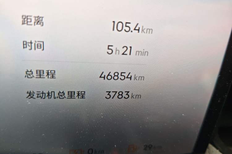 Used Lynk & Co 08 EM-P 2023 120km Long-Range Pro Odometer Close Up