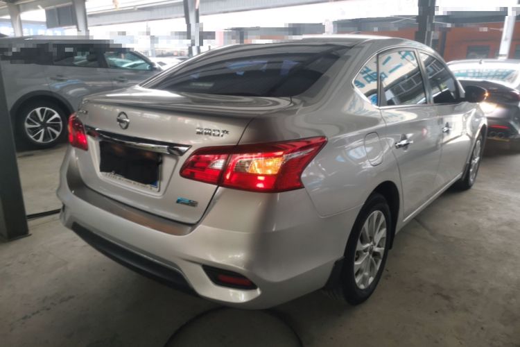 Used Nissan Sylphy 2019 1.6XV CVT Smart Connect Luxury Edition China VI Standard Rear Right 45 Deg