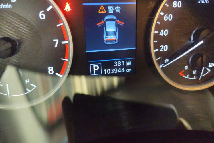 Used Nissan Sylphy 2020 Revised Version 1.6L XL CVT Smart Enjoyment Edition Odometer Close Up