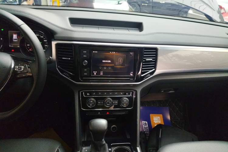 Used Volkswagen Teramont 2019 380TSI Four-Wheel Drive Luxury Version China VI Standard Audio And AC Panel