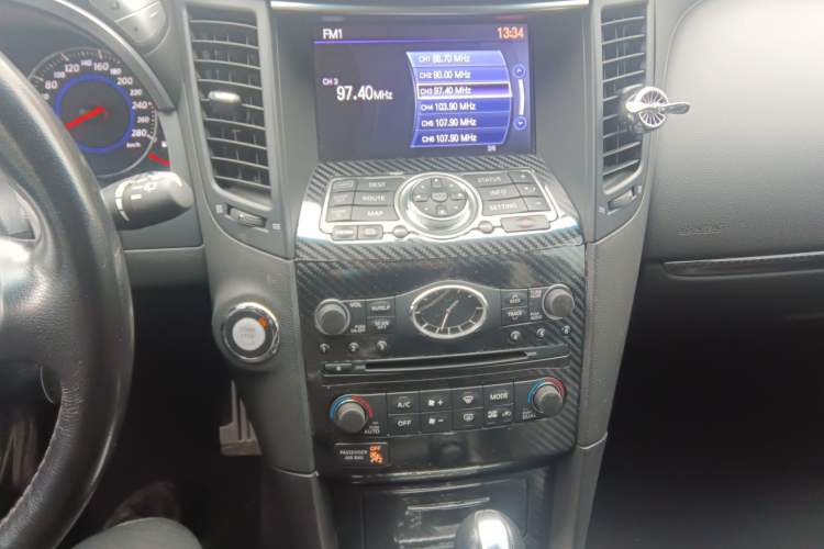 Used Infiniti FX 2011 FX35 Standard Edition Audio And AC Panel