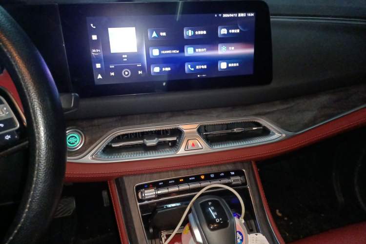 Used Dongfeng Fengon 580 2022 1.5T Automatic Enjoyment Model Audio And AC Panel