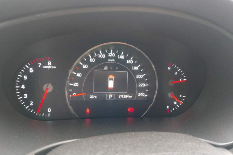 Used Kia Sorento 2015 Sorento L 2.4L Gasoline 4WD Elite Edition 5 Seats China V Emission Standard Instrument Cluster