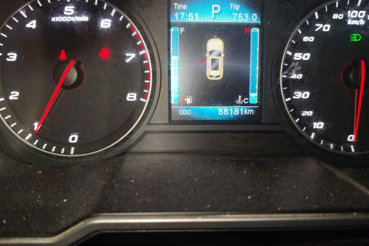 Used Zotye T700 2017 1.8T Dual-Clutch Luxury Model