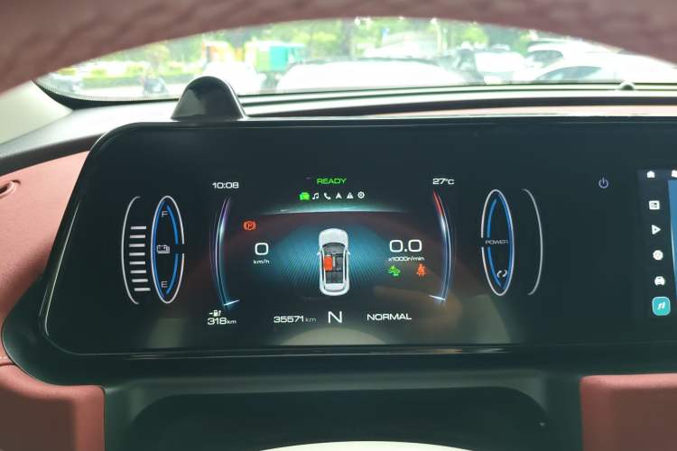 Used ORA Good Cat 2021 400km Standard Range Venus Edition Lithium Iron Phosphate Instrument Cluster