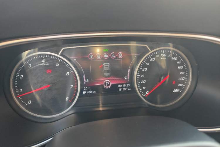 Used Hongqi H5 2020 1.8T Automatic Smart Connect Flagship Edition Instrument Cluster