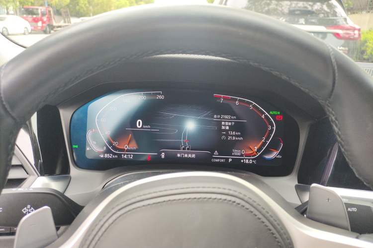 Used BMW 3 Series 2022 325Li M Sport Night Edition Package Instrument Cluster